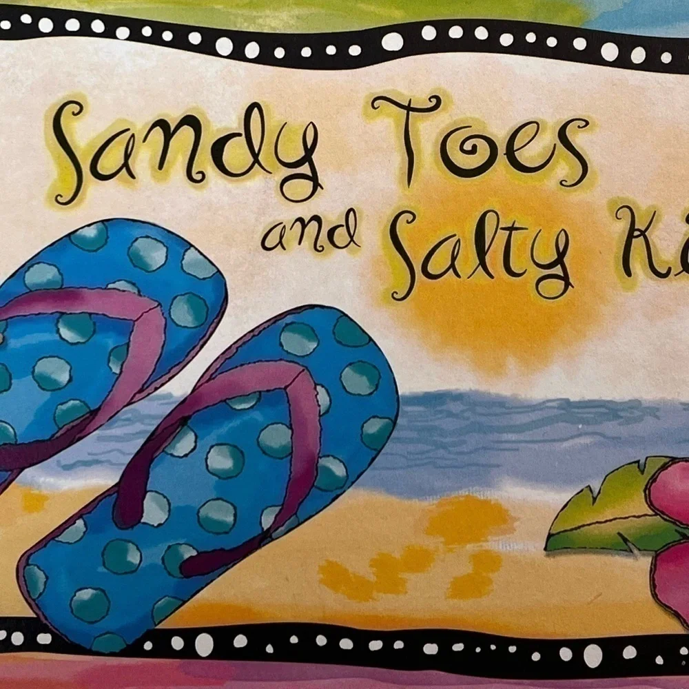 Sandy Toes Wall Decor - Picture 2 of 3